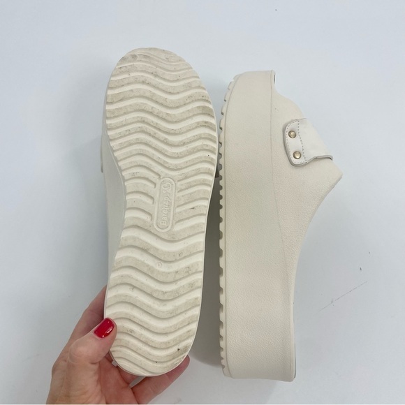 BARETRAPS Leopard Pacey White / Cream Lightweight Platform Slide on Size 8 - Picture 10 of 10